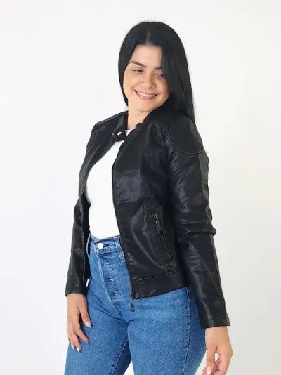 Jacket Salvaje para dama color negro