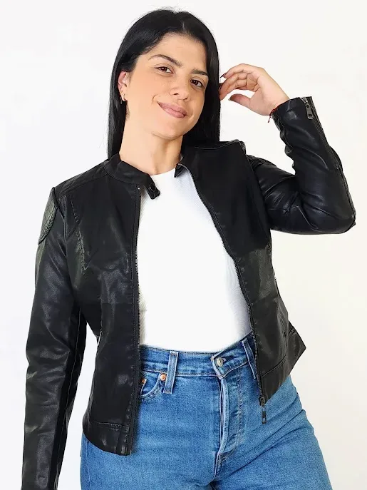 Jacket Salvaje para dama color negro