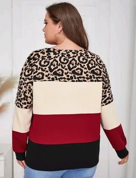 Blusa para dama diseño animal print