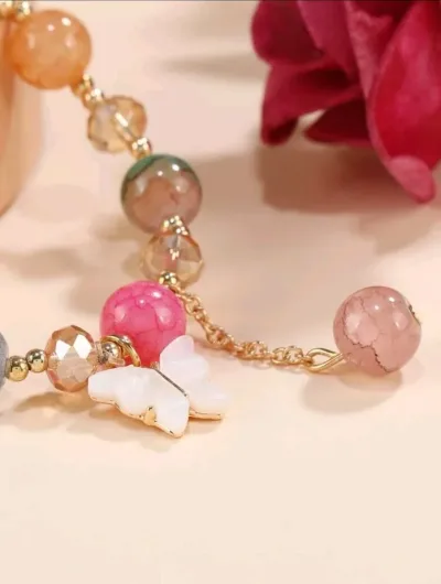 Pulsera con diseño de mariposa