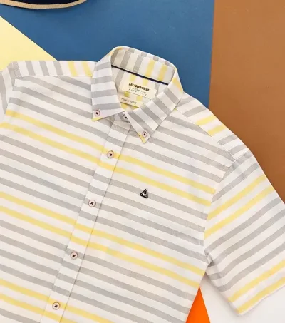 Camisa Hummer para caballero diseño a rayas