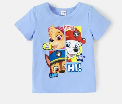 Blusa par niña color celeste
