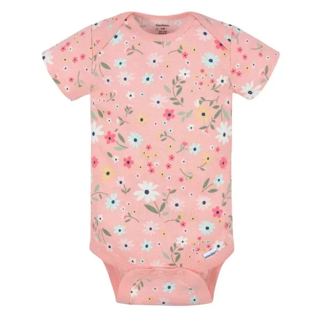 Set mamelucos Gerber para niña multicolores