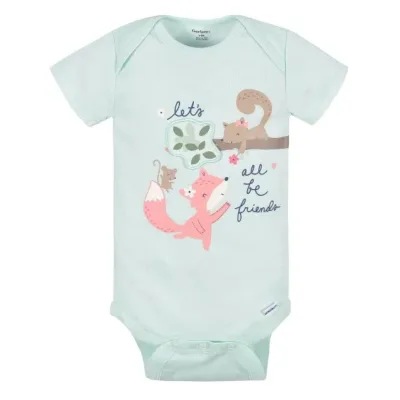 Set mamelucos Gerber para niña multicolores