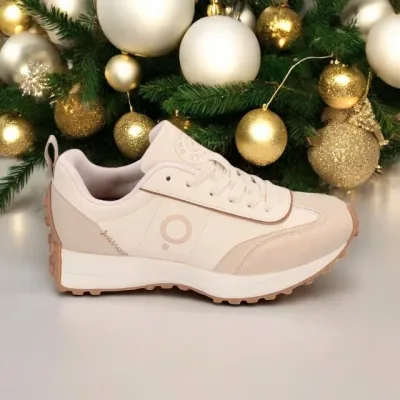 Tenis Promise Italia Cream para dama