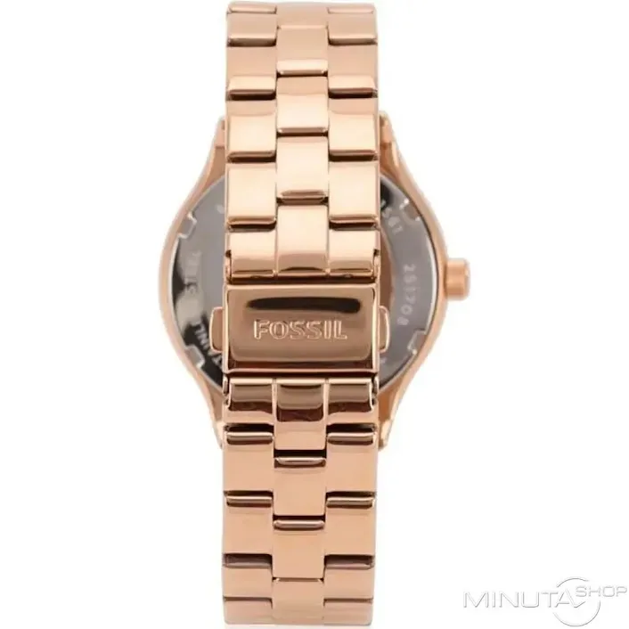 Reloj Fossil para dama color oro rosa