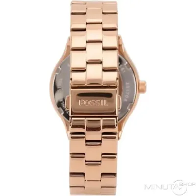 Reloj Fossil para dama color oro rosa