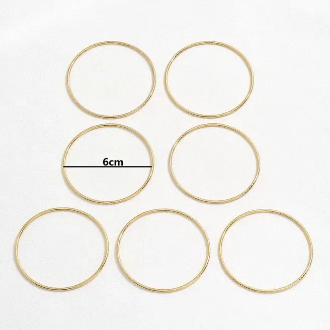Set de 7 Pulseras de acero inoxidable color dorado