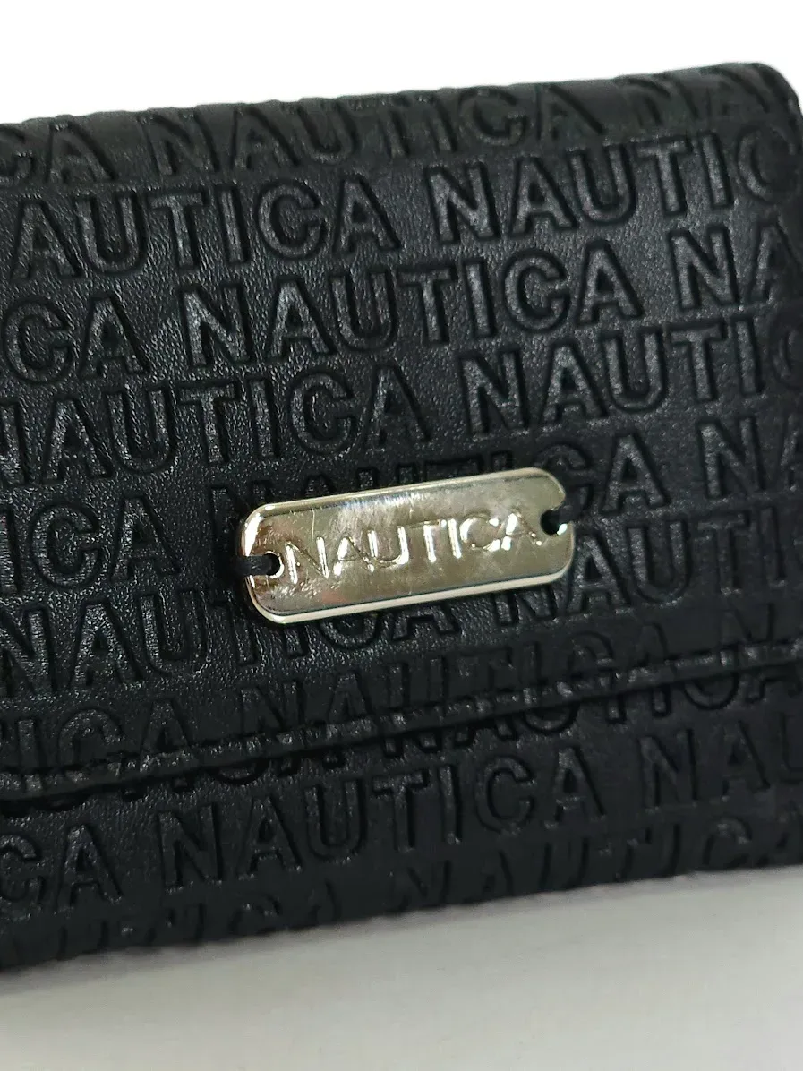 Cartera Nautica para dama color negro
