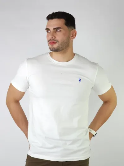 Camiseta Cambrige Polo Club para Caballero color blanco