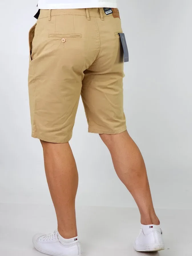 Short Cambridge Polo Club para caballero color café CSHCA-0134