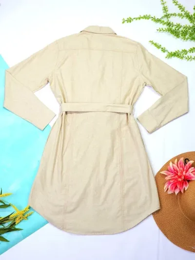 Vestido Cambridge Polo Club para dama color beige