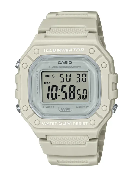 Reloj Casio unisex W-218HC-8AVDF COLOR GRIS