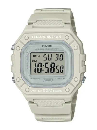 Reloj Casio unisex W-218HC-8AVDF COLOR GRIS