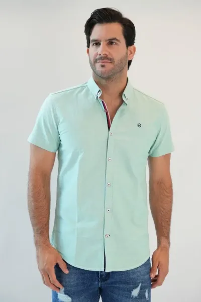 Camisa Hummer para caballero color verde
