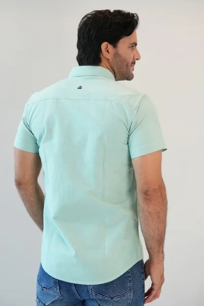 Camisa Hummer para caballero color verde