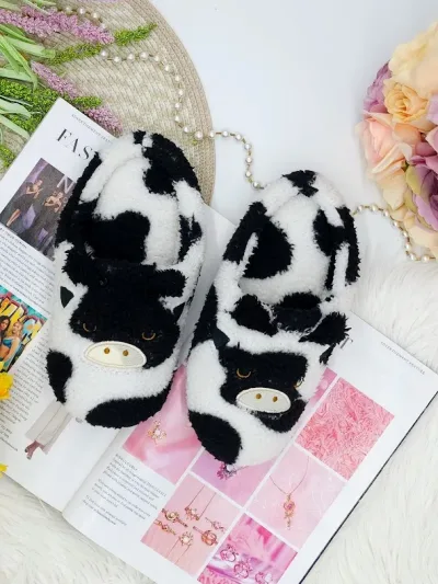 Pantuflas de vaca