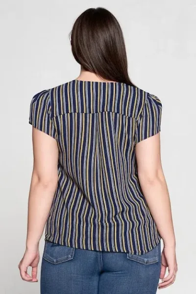 Blusa para dama a rayas