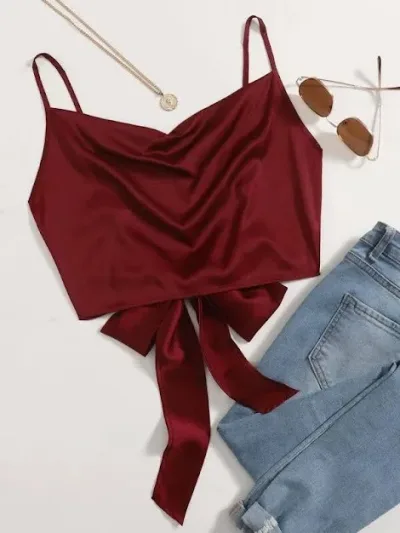 Blusa para dama satinado