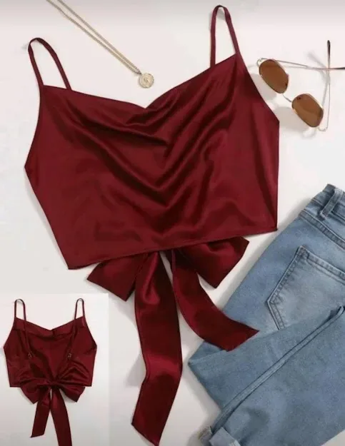 Blusa para dama satinado