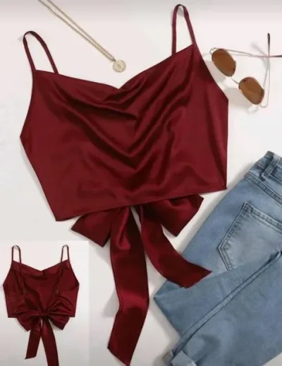 Blusa para dama satinado