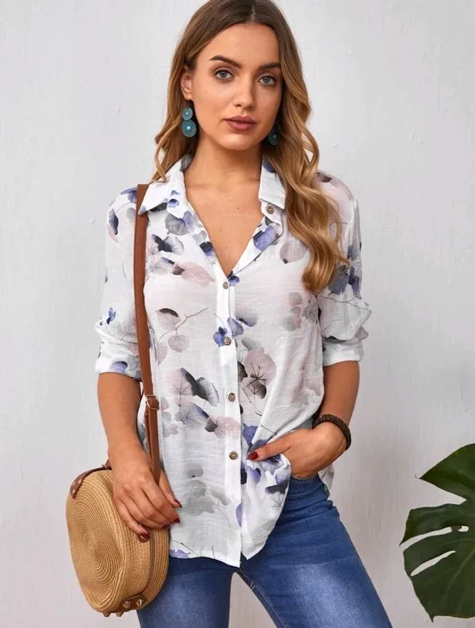 Blusa para dama estilo floral