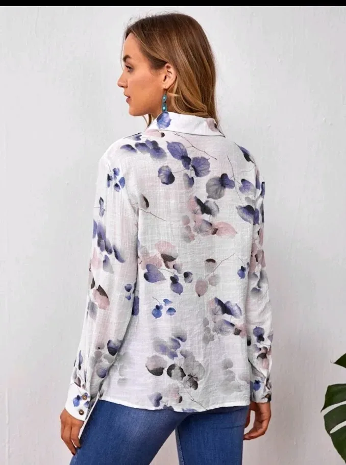 Blusa para dama estilo floral