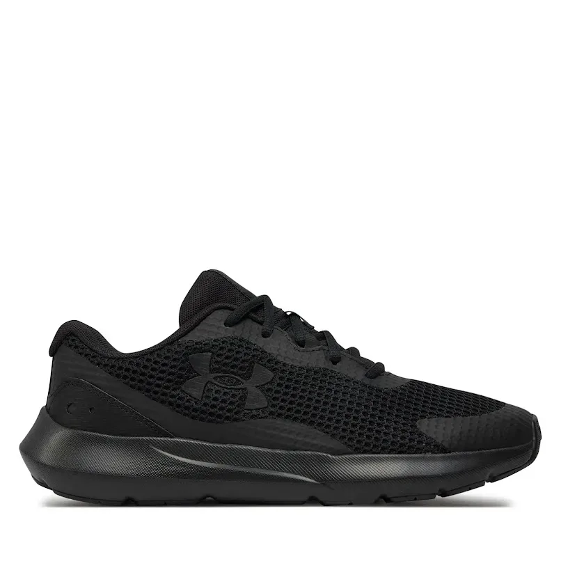 Tennis Under Armour UA Surge 3 para caballero color negro