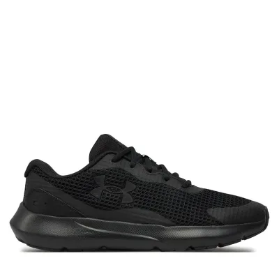 Tennis Under Armour UA Surge 3 para caballero color negro