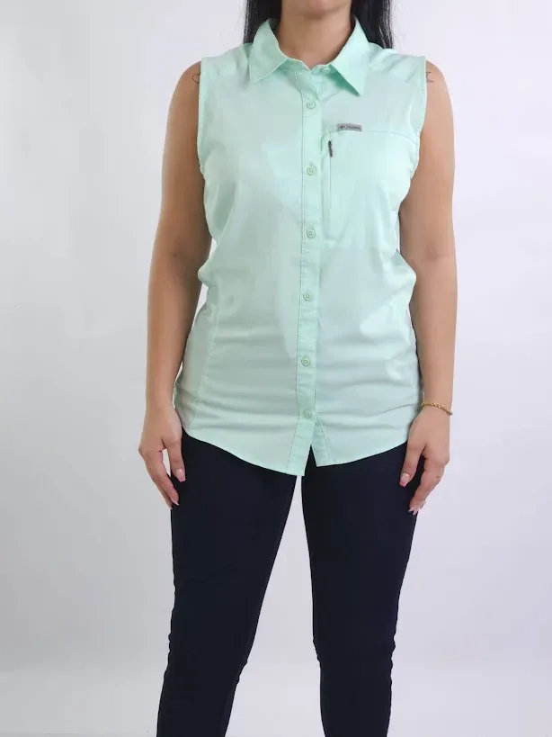 Blusa Columbia para dama color menta