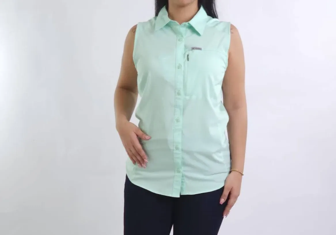 Blusa Columbia para dama color menta