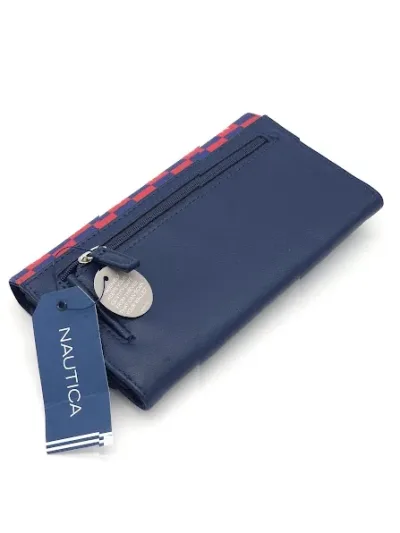 Cartera Náutica para dama color azul