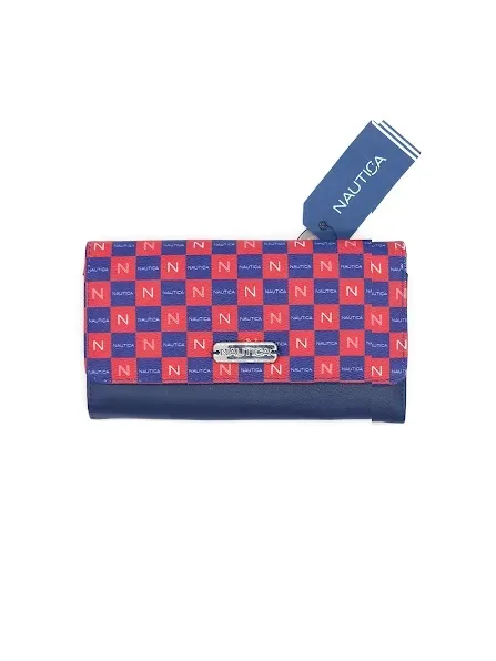 Cartera Náutica para dama color azul