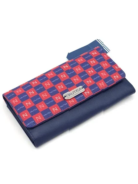 Cartera Náutica para dama color azul