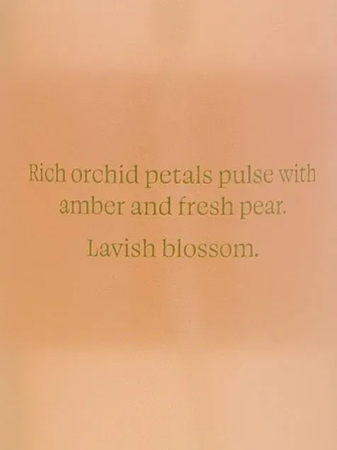 Loción Victoria’s Secret Lush Orchid Amber para dama