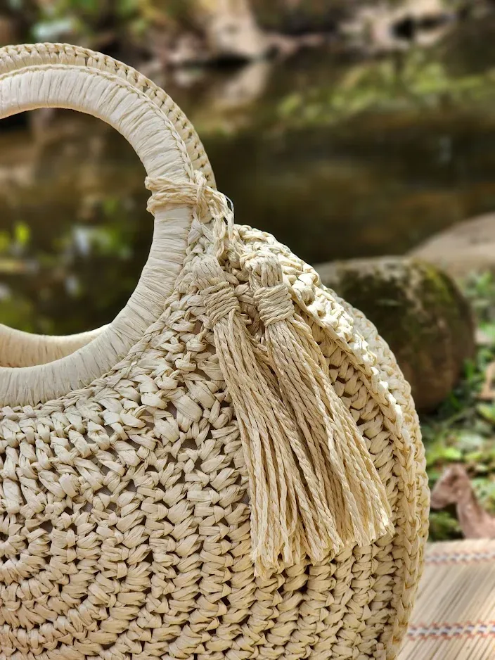 Bolso para dama color beige