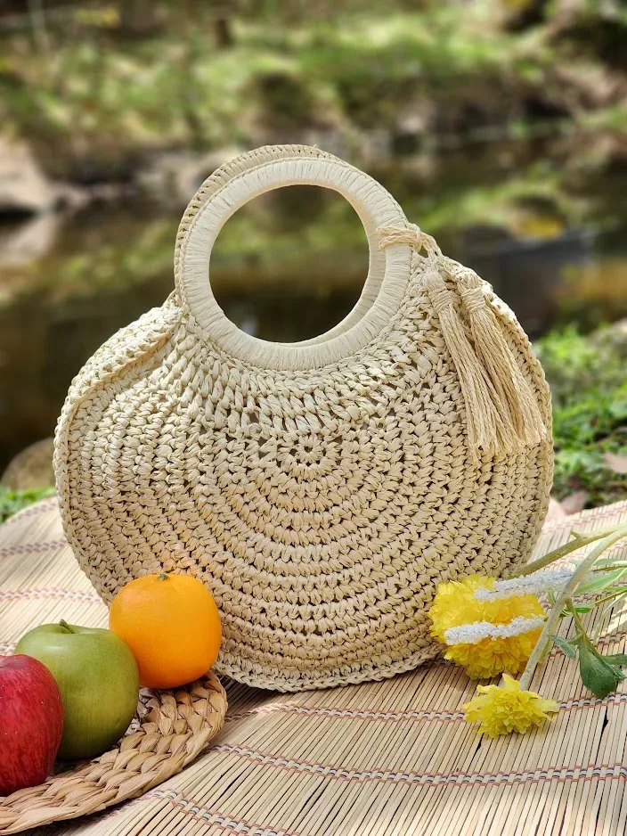 Bolso para dama color beige