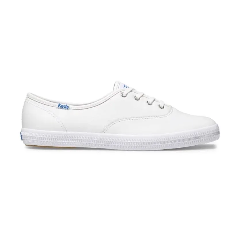 Tenis Keds para dama color blanco CHAMPION WHITE LEA