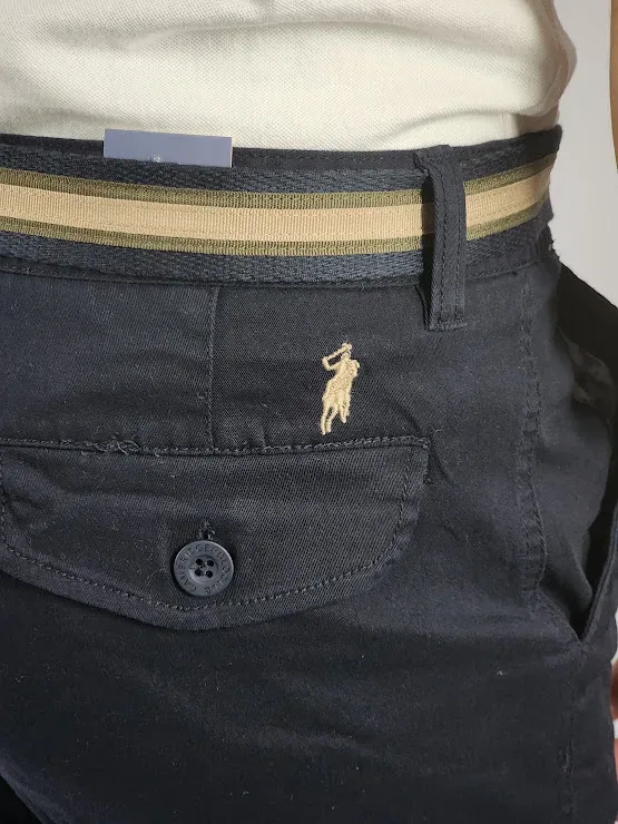 Short Cambridge Polo Club para caballero color azul oscuro