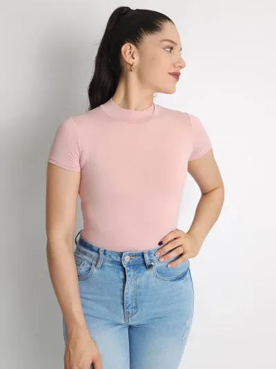 Body para dama color rosa