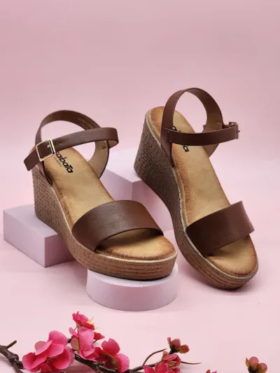 Plataformas Sabata para dama alma-2436 BROWN