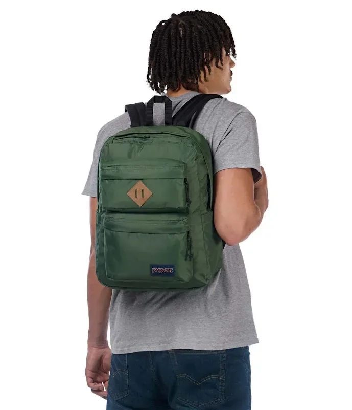 Mochila Jansport Double Break JS0A3P6SKM1 COLOR VERDE