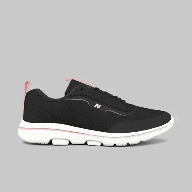 Tenis Natural para dama Hurry Black/White