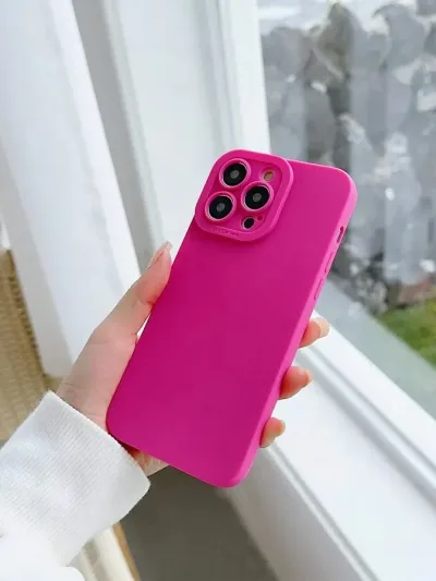 Funda para celular color fucsia
