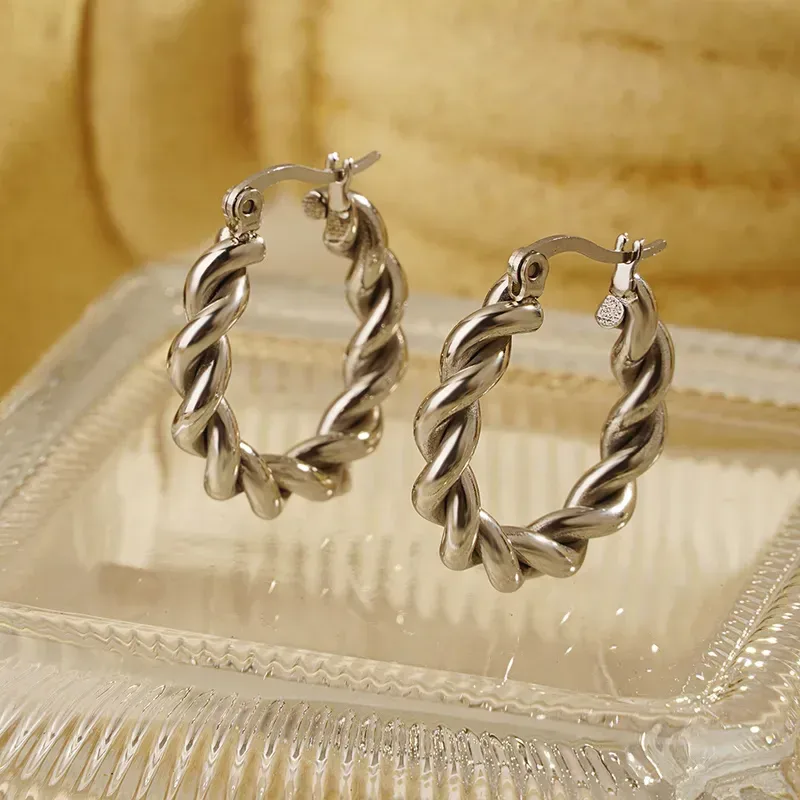 Aretes de Acero inoxidable para Dama