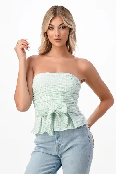 Blusa para dama de cuadros