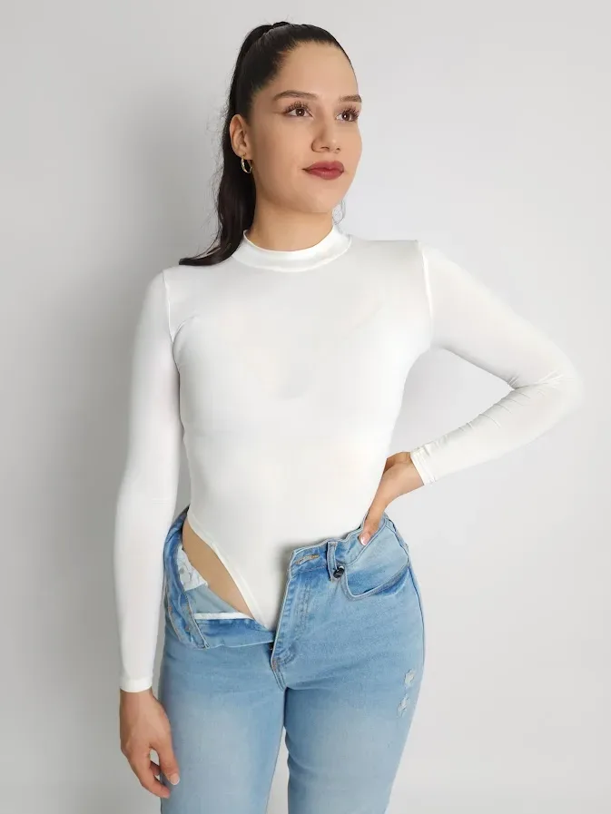 Body para dama color blanco