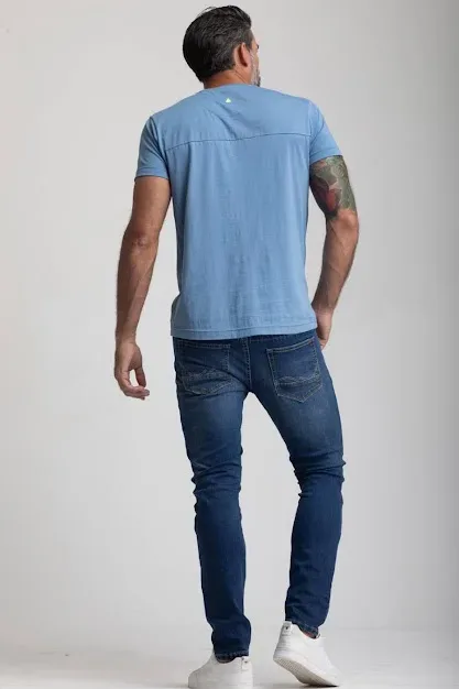 Camiseta Hummer para caballero color azul
