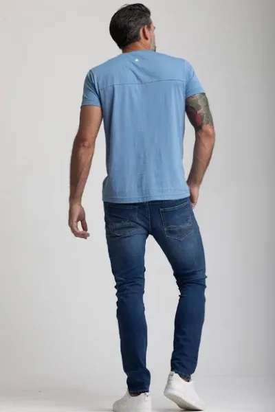 Camiseta Hummer para caballero color azul