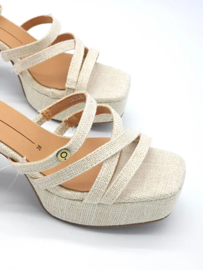 Tacones Matilde Promise para dama color Jute